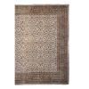 Mid Century Vintage Oushak Rug with All- Over Floral Pattern | Area Rug in Rugs by Vintage Pillows Store. Item made of cotton with fiber