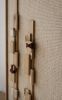 Grainline - Rhythmic Oak Tapestry | Wall Hangings by Lale Studio & Shop. Item composed of oak wood and wool in minimalism or contemporary style