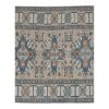 Vintage Turkish Kars Rug with Mid-Century Modern Style | Area Rug in Rugs by Vintage Pillows Store. Item composed of cotton and fiber