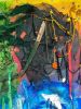Mixed media Abstract art | Paintings by Daniela Sanchez Vegas