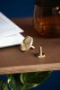 Vera, Brass cabinet knobs, Cabinet handles, Cabinet knobs | Hardware by Plywood Project. Item composed of brass in minimalism or mid century modern style