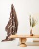 Ladder Throw - Coffee | Linens & Bedding by MINNA