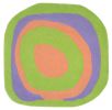 Magic Circle Rug - Green | Area Rug in Rugs by Ruggism