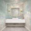 Soft Blue Plaster — Luxe Textures Luxury Wallpaper Mural | Wall Treatments by ELLE WALLS
