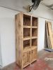 MODEL 1086 - Custom Linen Tower | Storage Stand in Storage by Limitless Woodworking. Item made of maple wood compatible with mid century modern and contemporary style