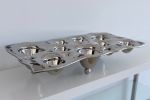 Liquid Metal Silver Platter | Serveware by PlusObject