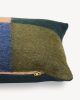 Patchwork Lumbar Pillow - Forest | Pillows by MINNA