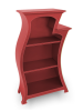Bookcase No. 2 - Curved, Stepped Bookcase | Book Case in Storage by Dust Furniture
