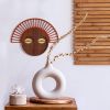 Mini Modern African Mask #23 | Wall Sculpture in Wall Hangings by Umasqu