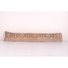 Muted Brown Extra Long Turkish Oushak Rug Pillow, Faded Brow | Cushion in Pillows by Vintage Pillows Store
