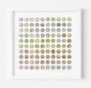One Hundred London Map Dots Rainbow Collage | Paintings by Amelia Coward