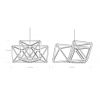 Alan Mizrahi KA1118 Triplex | Pendants by Alan Mizrahi Lighting Design