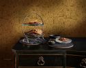 Trivet Set Merino Wool Felt 'Geo Jazz' Charcoal | Coaster in Tableware by Lorraine Tuson