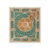 Hand Embroidered Suzani Quilt - Muted Color Green Uzbek Tabl | Tablecloth in Linens & Bedding by Vintage Pillows Store