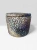 Twilight Pebble – Taupe & Indigo Concrete Jar | Decorative Objects by RAW & UNIQ