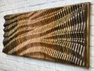 "TWISTER" Parametric Wood Wall Art Decor / 100% Solid Wood | Wall Sculpture in Wall Hangings by ArtMillWork Design. Item made of wood