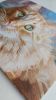 Red Cat pet portrait painting original, Custom cat painting | Oil And Acrylic Painting in Paintings by Natart. Item composed of canvas and synthetic in contemporary style