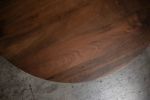Solid Walnut Round Coffee Table | Tables by NO AGE FURNITURE STUDIO