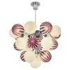 PERLE CEILING (23 GLOBE) | Chandeliers by Oggetti Designs. Item made of glass