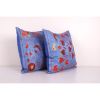 Pair Suzani Silk Cushion Cover from Uzbekistan, Set of Two p | Pillows by Vintage Pillows Store