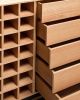 Neue Cabinet with Wine Rack | Storage by Lara Batista. Item composed of wood