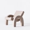 Arco Lounge Chair Boucle Natural | Work by District Loom