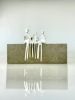 Caress in silver | Sculptures by YENNY COCQ