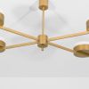 Celeste Supine | Chandeliers by DESIGN FOR MACHA. Item made of brass & glass