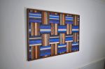 Grecian Weave | Wall Sculpture in Wall Hangings by StainsAndGrains. Item made of wood works with contemporary & industrial style