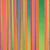 Irregular Narrow Stripe Colour Study Painting, Landscape | Collage in Paintings by Amelia Coward