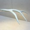 Elk Antler Linear Suspension - White | Pendants by Farmhaus + Co.. Item made of synthetic