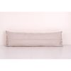 Lumbar Pastel Long Pillow from Vintage Suzani Textile - Coff | Cushion in Pillows by Vintage Pillows Store