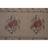 1970s Vintage Floral Aubusson Handmade Kilim Runner Rug | Rugs by Vintage Pillows Store. Item composed of fabric and fiber