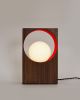 Gemma Round | Red Accent | Pendants by La Loupe