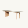 Asymmetrical Marble Coffee Table | Tables by Nordlanda Furniture