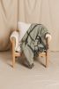 The SOUTHWESTERN Woven Throw Blanket, Earth Tone Accents | Linens & Bedding by Parker Heath | PAR  KER made. Item composed of cotton and fiber in minimalism or mid century modern style