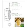 Alan Mizrahi IQ2876 Sahara Chandelier | Chandeliers by Alan Mizrahi Lighting Design