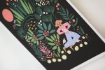 Little Friends 2 Print | Prints by Leah Duncan. Item made of paper works with mid century modern & contemporary style