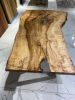 Live Edge Table - One Piece Wood Table - Dining Table | Tables by Tinella Collection. Item composed of walnut and metal in contemporary or country & farmhouse style
