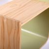 Modern End Table with Hairpin Legs: Colorful Bedside Nightstand | Tables by Spacecraft Furnishing