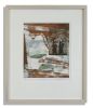 From the East II | Etching in Paintings by Michael Rich. Item made of paper works with minimalism & mid century modern style
