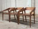 Walnut Dining Chair, Armchair, USA made | Chairs by Marco Bogazzi