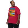 Unisex T-Shirt - Day Blazed - Tropical Sunset Palm Tree Art | Work by Eman's Gallery