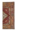 Vintage Red and Pink Turkish Oushak Rug - Kitchen Rug | Area Rug in Rugs by Vintage Pillows Store. Item made of fiber