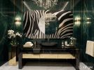 Zebra Mirror | Decorative Objects by PlusObject