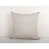 Sqaure Oriental Kilim Pillow Cover, Hemp Organic Wool Cushio | Cushion in Pillows by Vintage Pillows Store