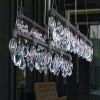 Tribeca Bar Chandelier Linear Suspension (29") | Chandeliers by Michael McHale Designs. Item made of metal & glass