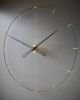 Massive Indicator | Clock in Decorative Objects by MCLOCKS. Item made of wood with steel