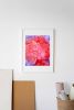 heart of fire | abstract art original | Watercolor Painting in Paintings by Megan Spindler