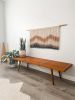 Dusky Mountain Ranges | Macrame Wall Hanging in Wall Hangings by Love & Fiber. Item made of cotton